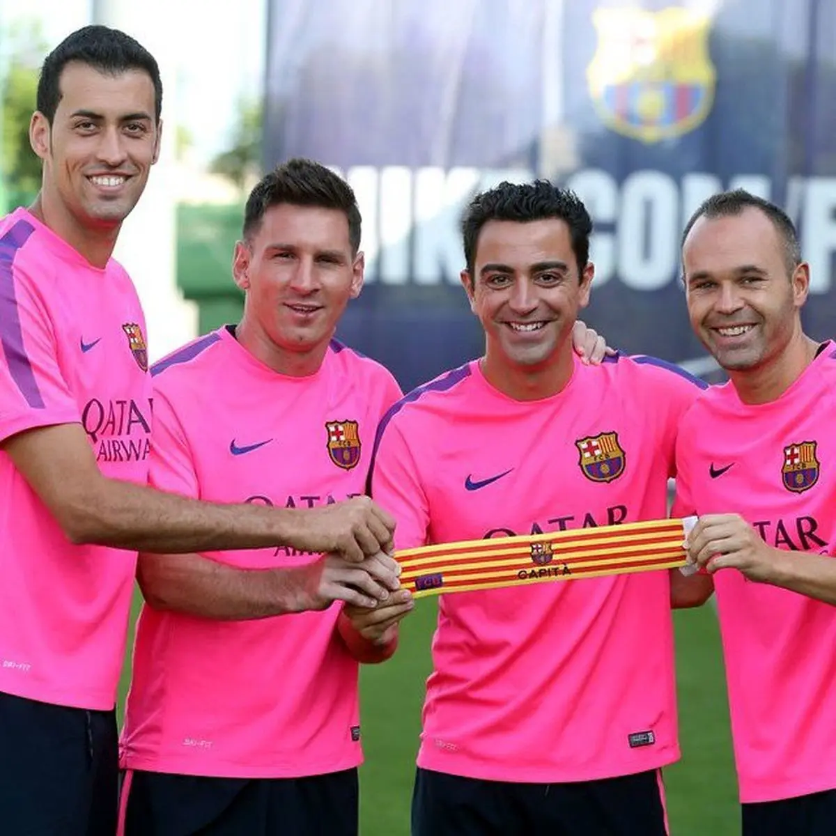 عکس خبری: ۴ کاپیتان فصل ‌آینده بارسلونا معرفی شدند