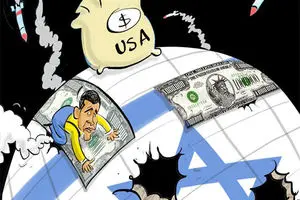 کاریکاتور:: آمریکا و گنبد آهنین