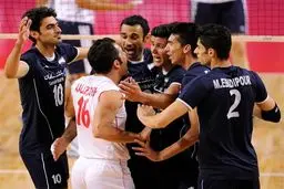تیم ملی والیبال ایران آمریکا را مغلوب کرد