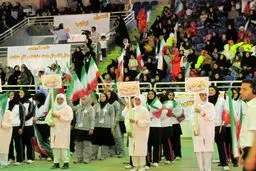 مراسم افتتاحیه پنجمین دوره المپیاد ورزشی محلات مشهد برگزار شد