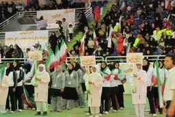 مراسم افتتاحیه پنجمین دوره المپیاد ورزشی محلات مشهد برگزار شد