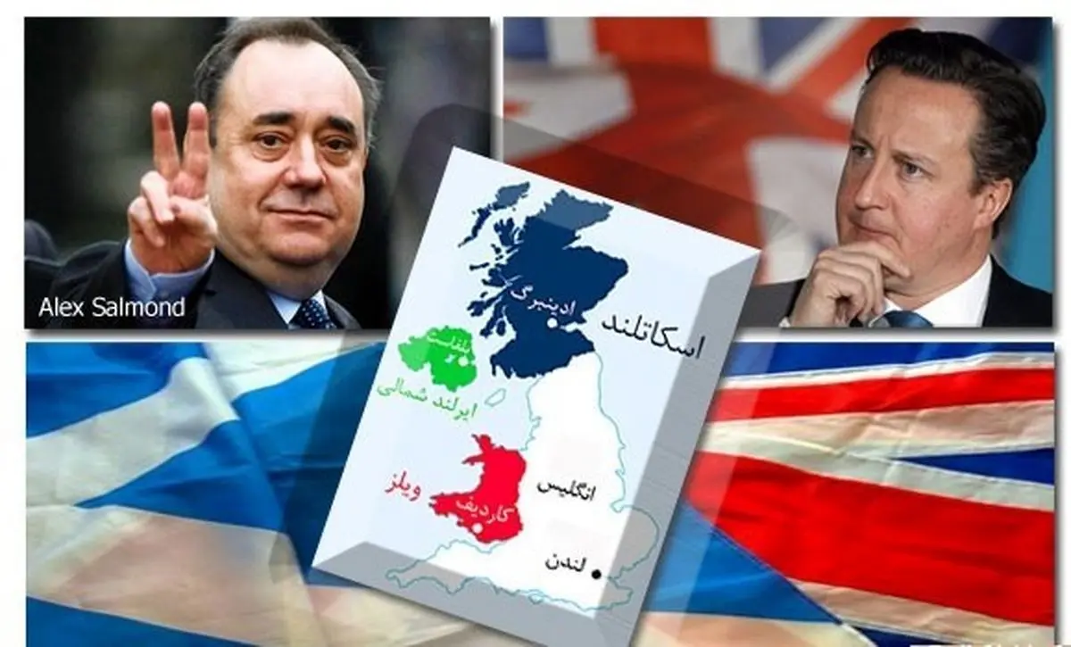 نظرسنجی‌ها از نزدیک بودن آرای موافقان و مخالفان استقلال اسکاتلند حکایت دارد