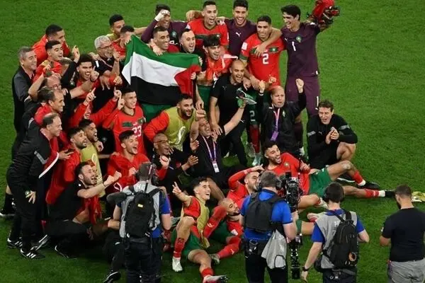 پرچم فلسطین در بازی‌های مراکش چه می‌خواهد؟