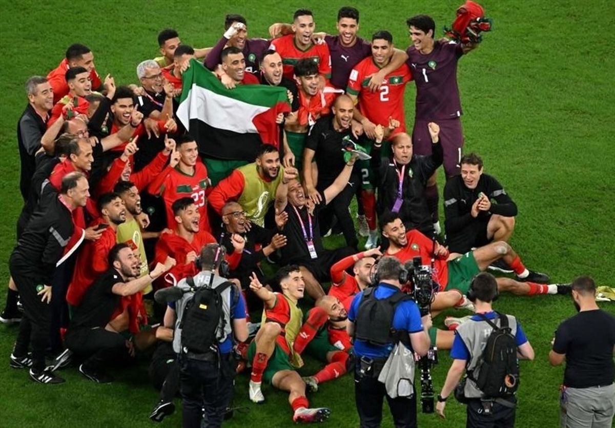 پرچم فلسطین در بازی‌های مراکش چه می‌خواهد؟