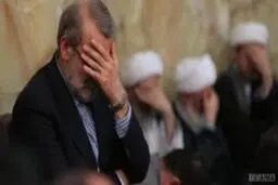 لاریجانی در دسته عزاداری امام صادق(ع) شرکت کرد