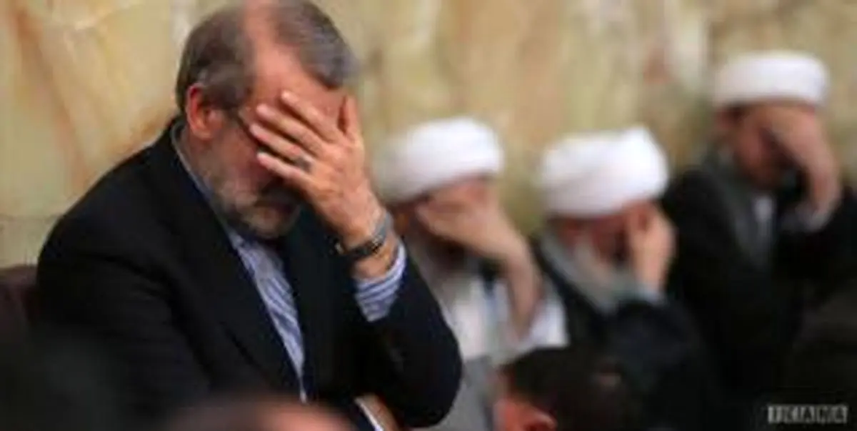 لاریجانی در دسته عزاداری امام صادق(ع) شرکت کرد