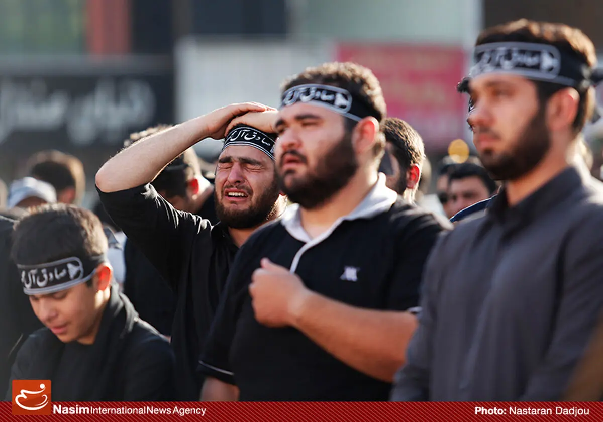 گزارش تصویری:: تجمع عزاداران شهادت امام جعفرصادق(ع)