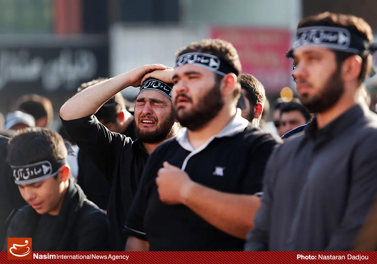 گزارش تصویری:: تجمع عزاداران شهادت امام جعفرصادق(ع)