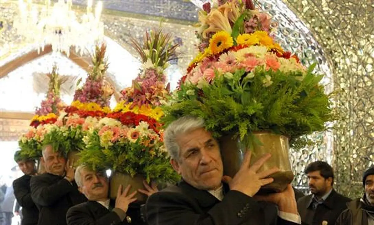 آیین ورود کاروان نمادین امام رضا(ع) به ایران امروز در شلمچه آغاز می‌شود