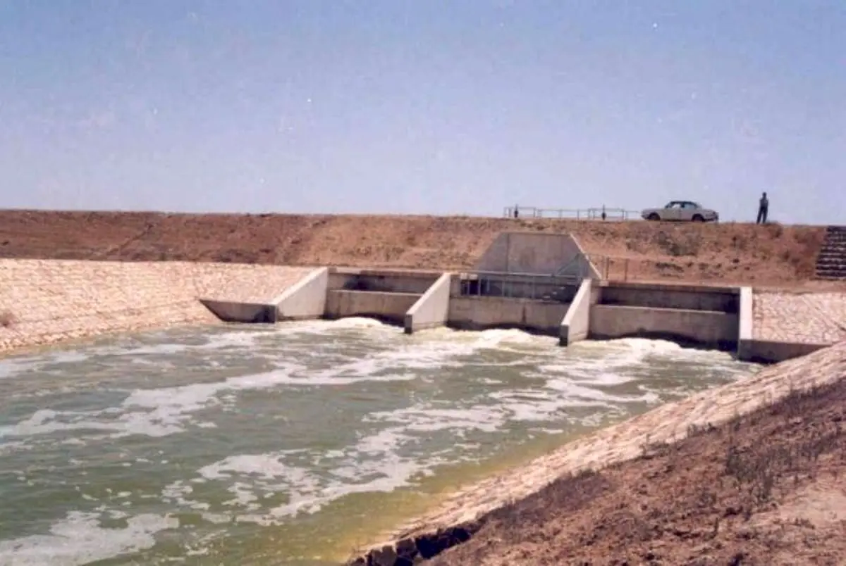 خروجی آب سد شهید چمران ۲ دهم متر مکعب بر ثانیه است