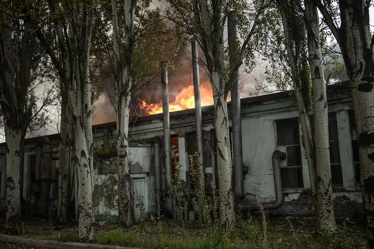 ارتش اوکراین به یک بیمارستان در شرق این کشور حمله کرد