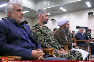 عکس خبری:: دیدار اعضای ستاد کنگره ملی ده هزار شهید اصناف و بازار کشور با رهبر معظم انقلاب