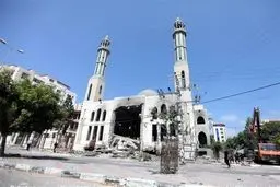 صهیونیست‌ها تاکنون بیش از ۲۰۰ مسجد را در غزه هدف قرار دادند