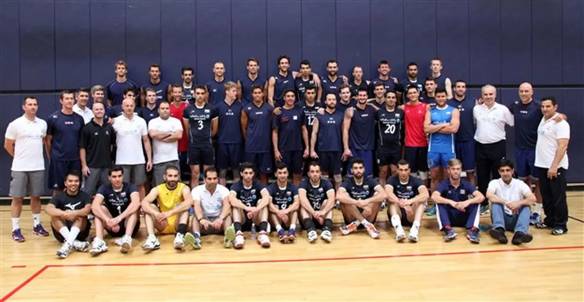 تیم ملی والیبال ایران بامداد امروز از اردوی تدارکاتی خود در آمریکا به تهران بازگشت