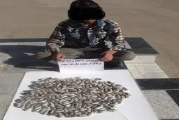 بیش از سه کیلوگرم تریاک از معده یک قاچاقچی کشف شد