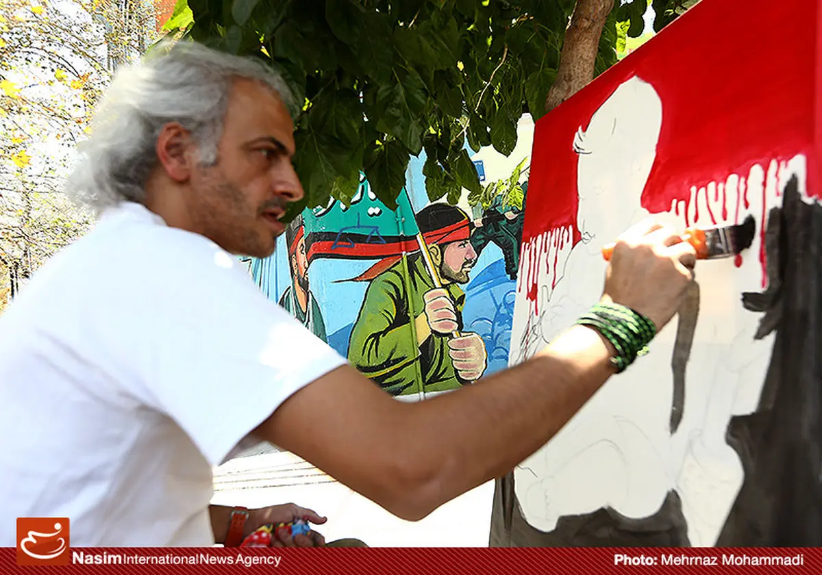 گزارش تصویری:: ورک‌شاپ هنری همبستگی با غزه