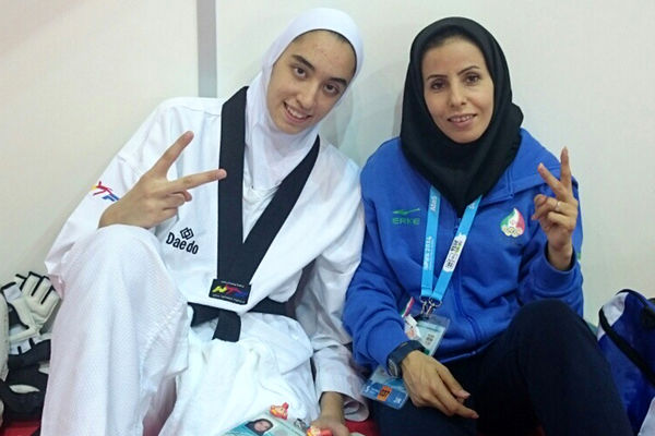کیمیا علیزاده به مدال طلای مسابقات المپیک نانجینگ دست یافت