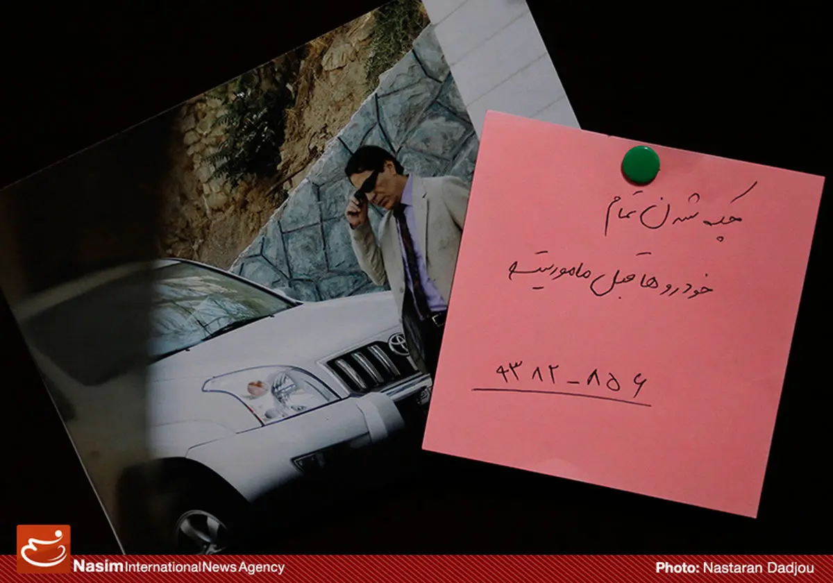 گزارش تصویری:: پشت صحنه سریال تلویزیونی 'عامل سوم'