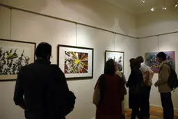 نمایشگاه آثار هنرمندان و هنرجویان آبادانی افتتاح شد