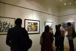 نمایشگاه آثار هنرمندان و هنرجویان آبادانی افتتاح شد