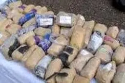 بیش از یک تن مواد مخدر طی درگیری با اشرار در میناب هرمزگان کشف شد