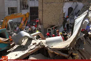 عکس خبری:: انفجار مهیب گاز شهری در منطقه رسالت مشهد