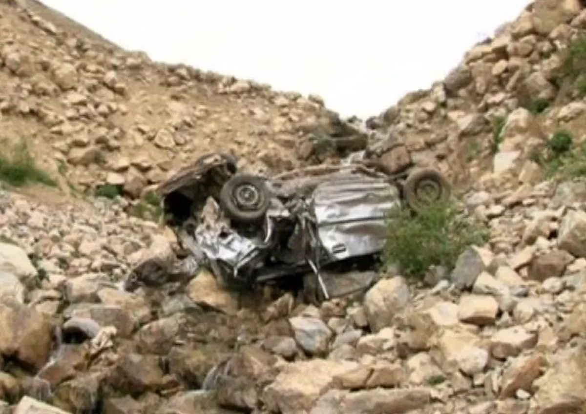 سقوط پراید در جاده خلخال- پونل دو کشته برجای گذاشت