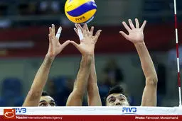 گزارش تصویری:: دیدار تیم‌های والیبال ایران و ایتالیا