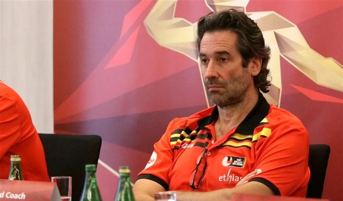 سرمربی تیم والیبال بلژیک: برای بردن ایران باید خیلی خوب بود