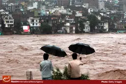 گزارش تصویری:: وقوع سیل در کشمیر