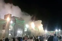 آتش‌سوزی در بخش موتورخانه مهمانسرای حرم رضوی مهار شد