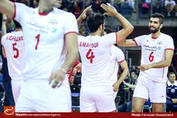 تیم والیبال ایران در دیدار با استرالیا سفید می‌پوشد