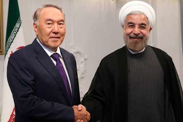 رئیس‌جمهور قزاقستان در دیدار با روحانی خواستار تشکیل