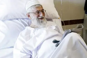 عکس خبری:: تصاویر صبح امروز رهبر معظم انقلاب در بیمارستان