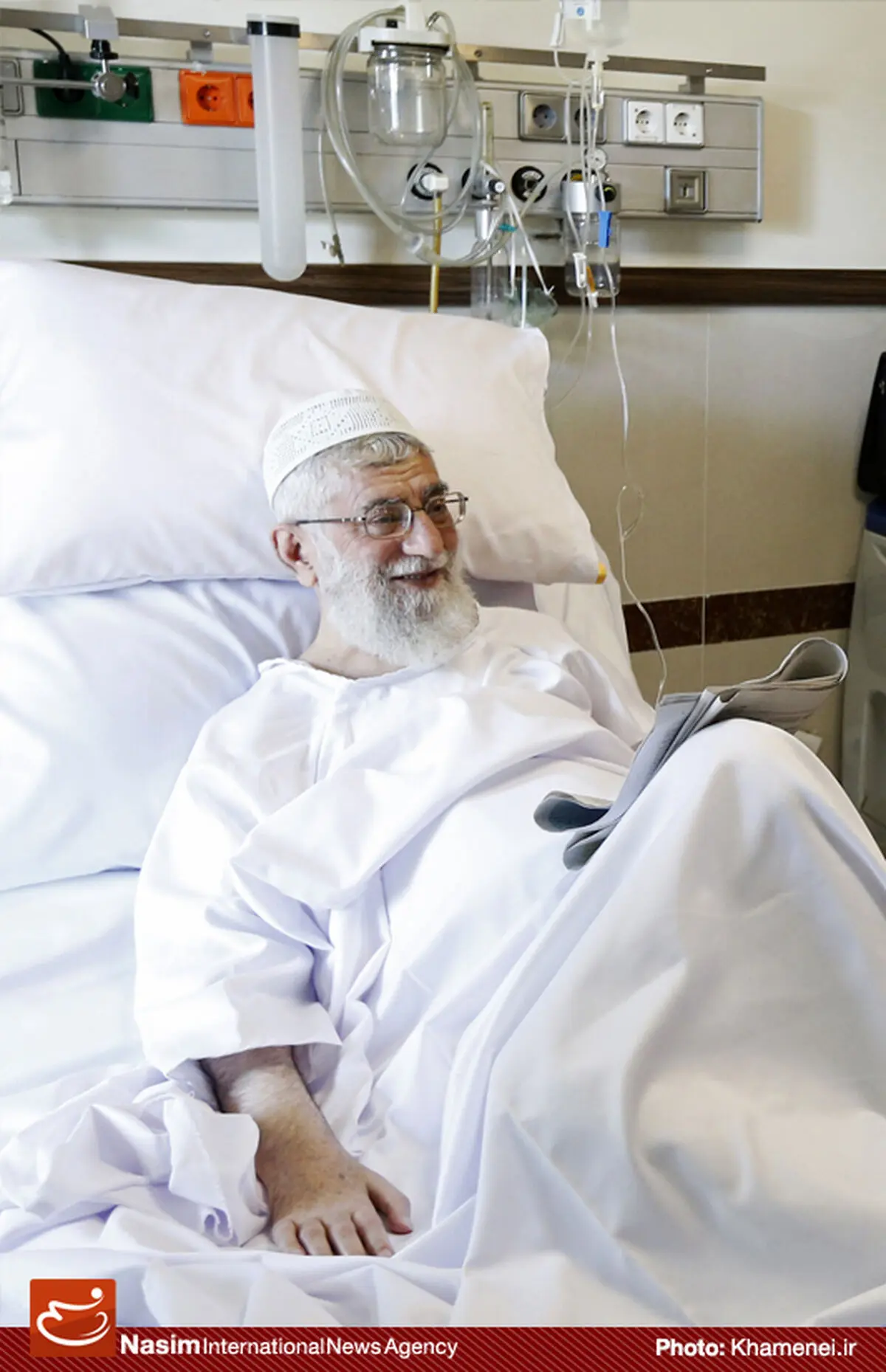 عکس خبری:: تصاویر صبح امروز رهبر معظم انقلاب در بیمارستان
