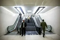 ورودی جدید مترو تا پایان سال در شمال چهار راه ولیعصر(عج) ساخته می‌شود