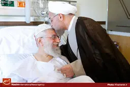 عکس خبری:: عیادت رئیس‌جمهور از رهبر معظم انقلاب + فیلم
