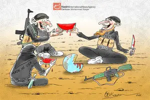 کاریکاتور:: خونخواران آمریکایی