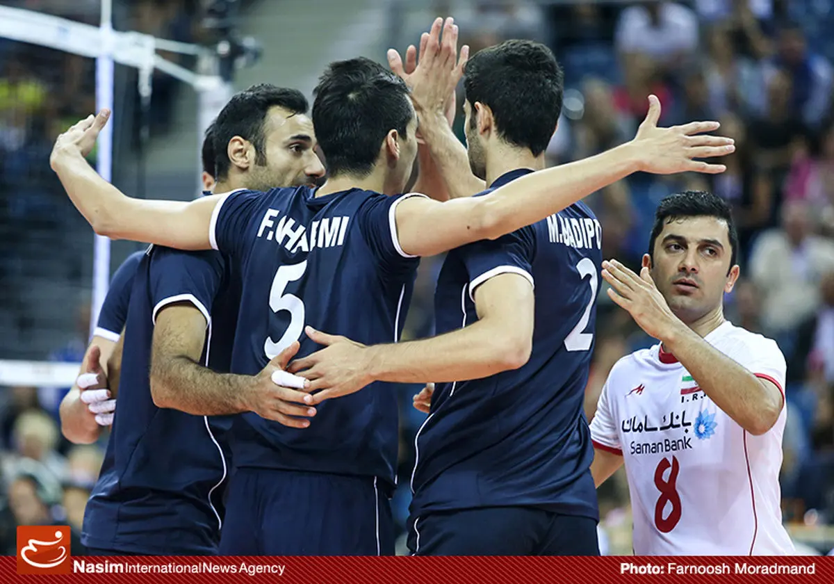 ملی‌پوشان والیبال از سد صربستان گذشتند