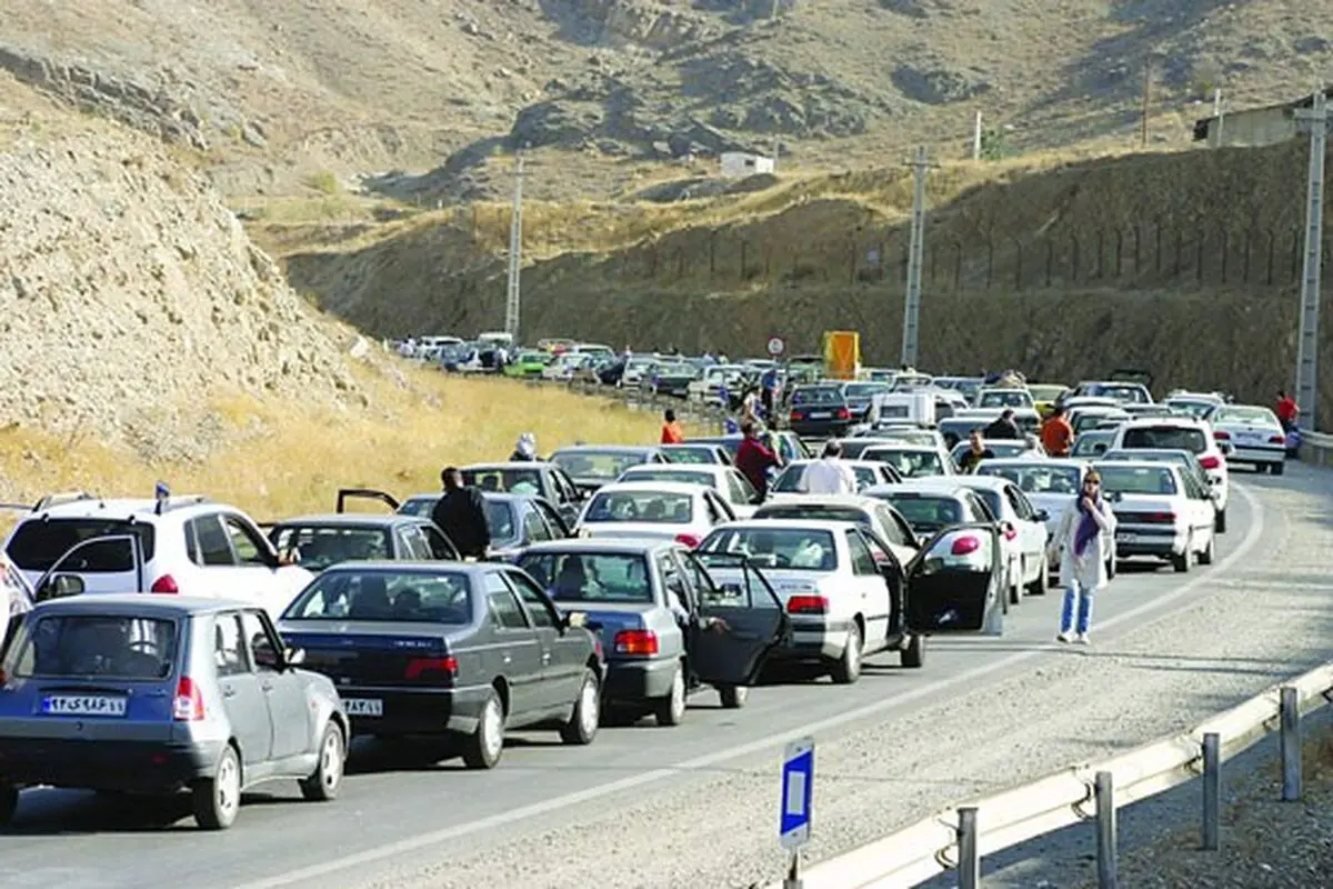 رئیس مرکز کنترل ترافیک راهور : ترافیک در تمام محورهای برون‌شهری  پرحجم است