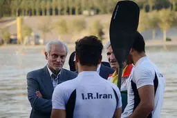 نصرالله سجادی از اردوی تیم‌های ملی وزنه‌برداری، ووشو و قایقرانی بازدید کرد