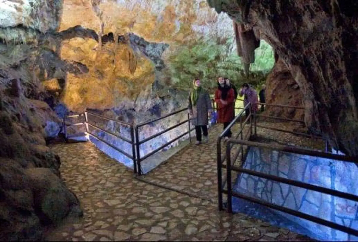 مدیر مجموعه غار قوری‌قلعه: مسیرهای سنگ‌فرش ورودی این غار اصلاح شد