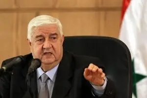 وزیر خارجه سوریه با نماینده ویژه سازمان ملل در امور این کشور دیدار کرد