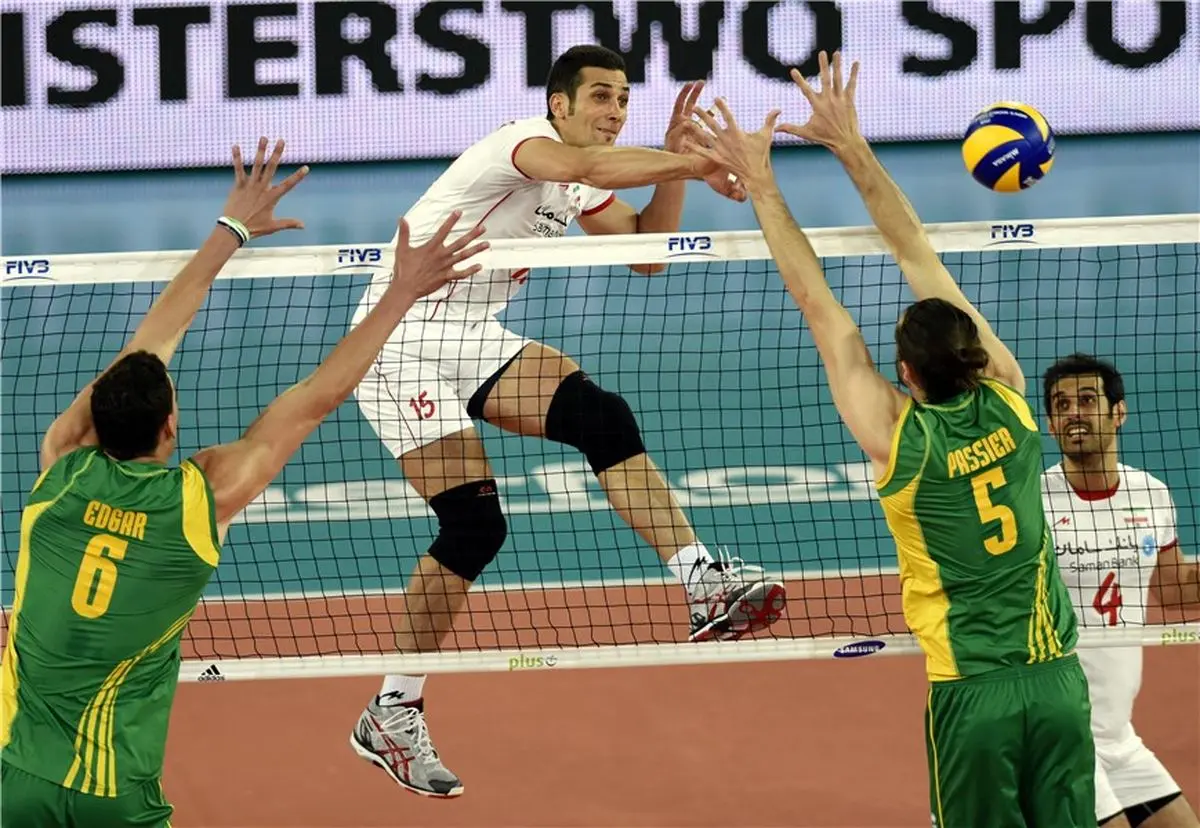 ملی‌پوشان والیبال، استرالیا را نیز از پیش رو برداشتند