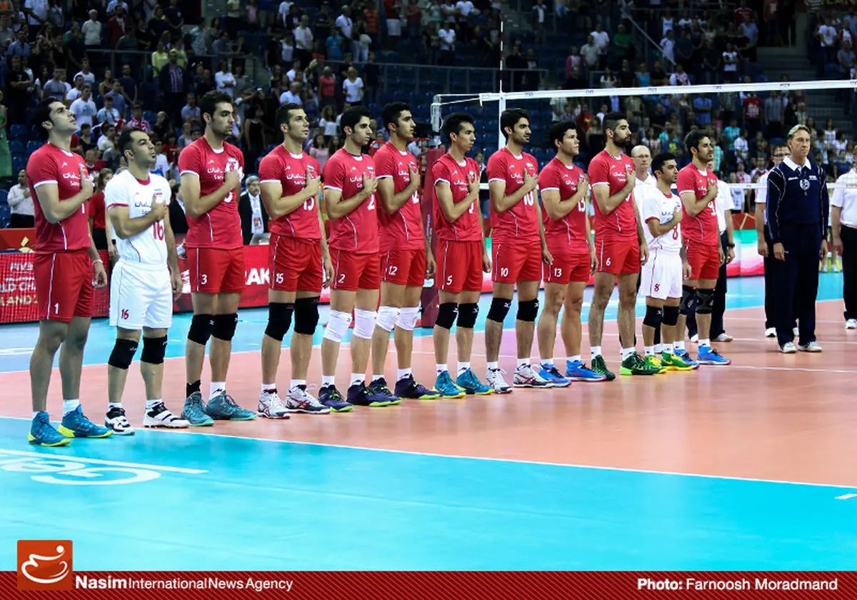 ترکیب  تیم ملی والیبال ایران مقابل استرالیا اعلام شد