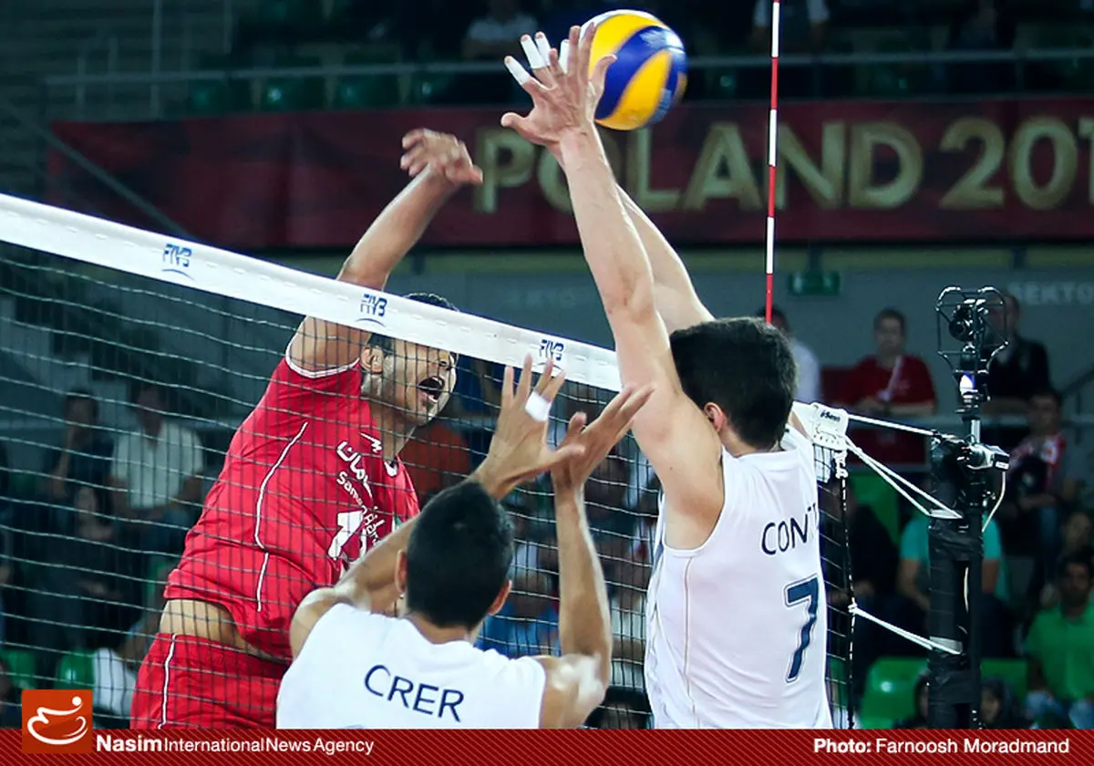 آرمین تشکری: با سرویس‌های خوب خود آرژانتین را بهم ریختیم