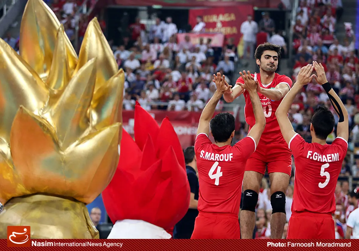 تیم ملی والیبال ایران با پیروزی مقابل آلمان به نیمه‌‌‌‌‌نهایی می‌رسد