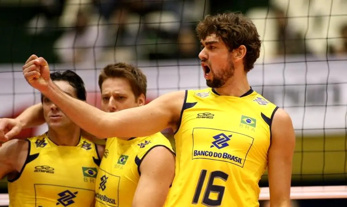 برزیل با پیروزی بر روسیه به مرحله نیمه نهایی مسابقات جهانی والیبال صعود کرد