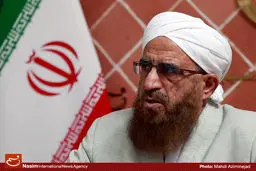 مولوی سلامی: وحدت مردم شیعه و سنی ایران در دنیا بی‌نظیر است