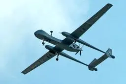 یک پهپاد بر فراز مواضع داعش در حلب سوریه به پرواز درآمد